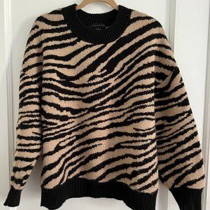 Sanctuary Black Tiger Wild Kingdom Sweater